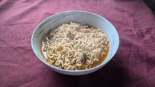 cooked Biaxiang Artificial Beef Sauerkraut noodles