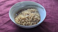 cooked Ippin Sapporo Miso Ramen Noodles