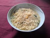 cooked in bowl