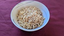 cooked Kungfood Sun Dried Noodles Premium Goose Flavour