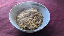 cooked Miyakoichi Teppan Yakisoba