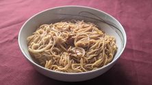 cooked Mo Fei Fang Peanut Noodles